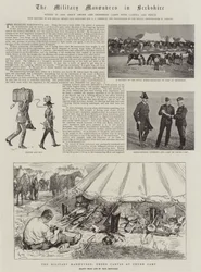 Die Militärmanöver in Berkshire